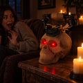Teléfono calavera con luz y sonido – foto ilustrativa
