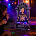 Esqueleto DJ con luz, sonido y sensor (91 cm) – foto ilustrativa