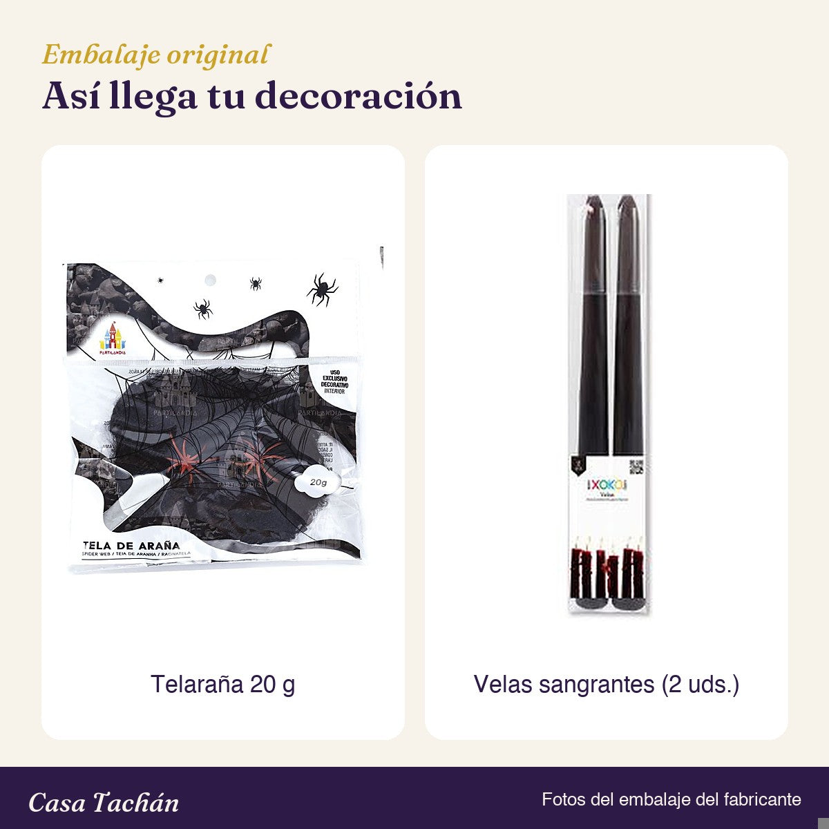 Embalaje original: Así llega tu decoración